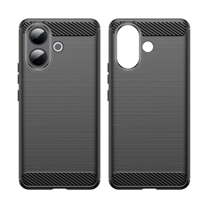 Coque Vivo V60 Lite Fibre Carbone Brossée