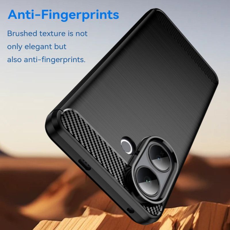 Coque Vivo V60 Lite Fibre Carbone Brossée