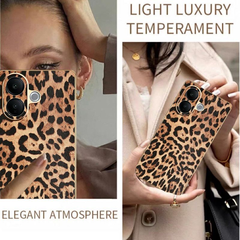 Coque Vivo V60 Lite Léopard