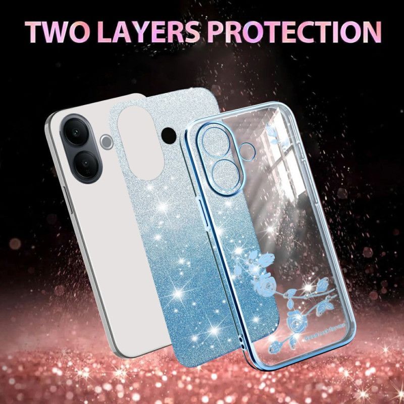 Coque Vivo V60 Lite Paillettes Dégradées
