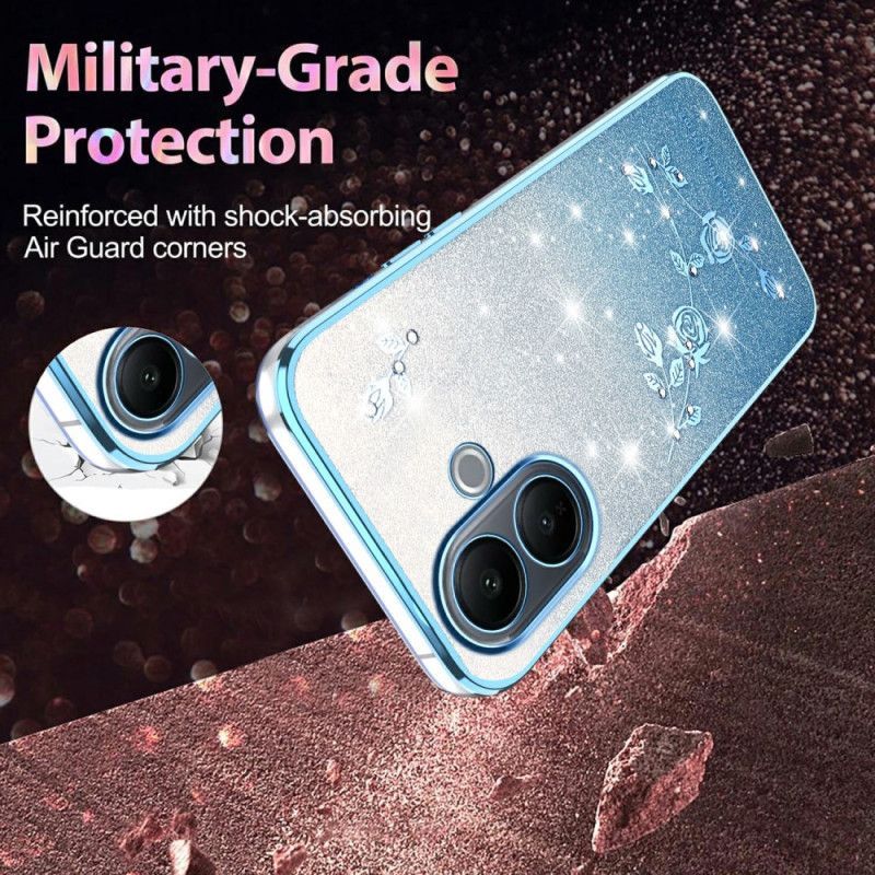 Coque Vivo V60 Lite Paillettes Dégradées