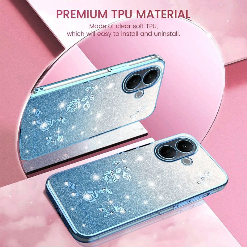 Coque Vivo V60 Lite Paillettes Dégradées