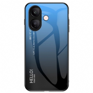 Coque Vivo V60 Lite Verre Trempé Hello