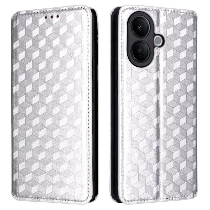 Flip Cover Vivo V60 Lite Motif Losanges