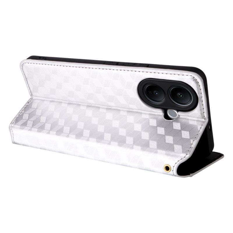 Flip Cover Vivo V60 Lite Motif Losanges