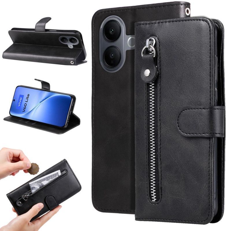 Housse Vivo V60 Lite Poche Zippée