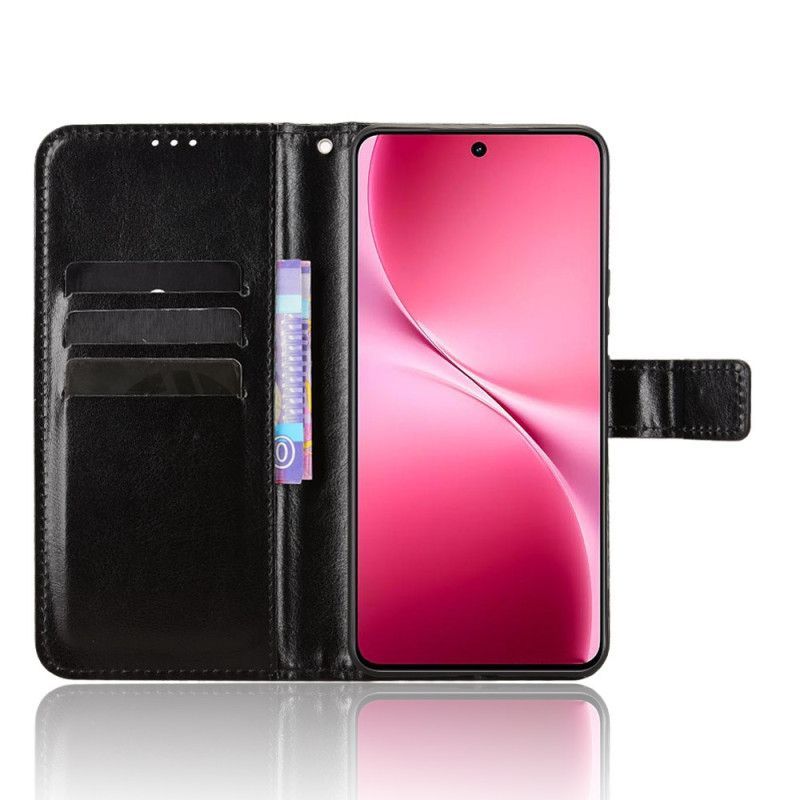 Housse Vivo V60 Lite Simili Cuir Flashy
