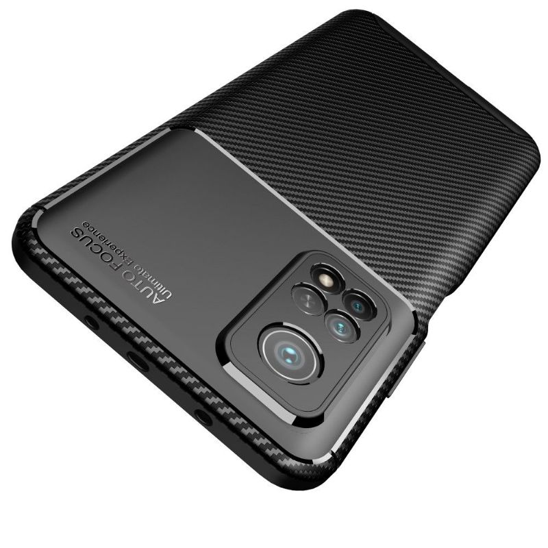 Coque Xiaomi Mi 10T / 10T Pro effet fibre de carbone