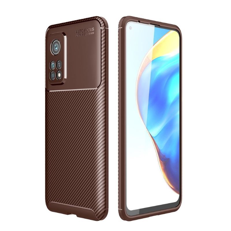 Coque Xiaomi Mi 10T / 10T Pro effet fibre de carbone