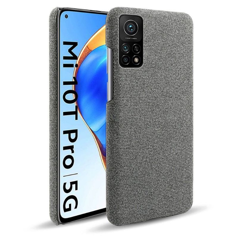 Coque Xiaomi Mi 10T / Mi 10T Pro revêtement tissu
