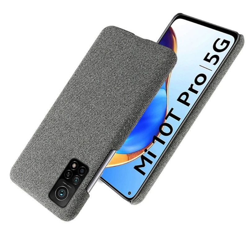 Coque Xiaomi Mi 10T / Mi 10T Pro revêtement tissu
