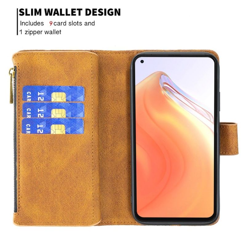 Housse portefeuille Xiaomi Mi 10T / Mi 10T Pro papillon volant