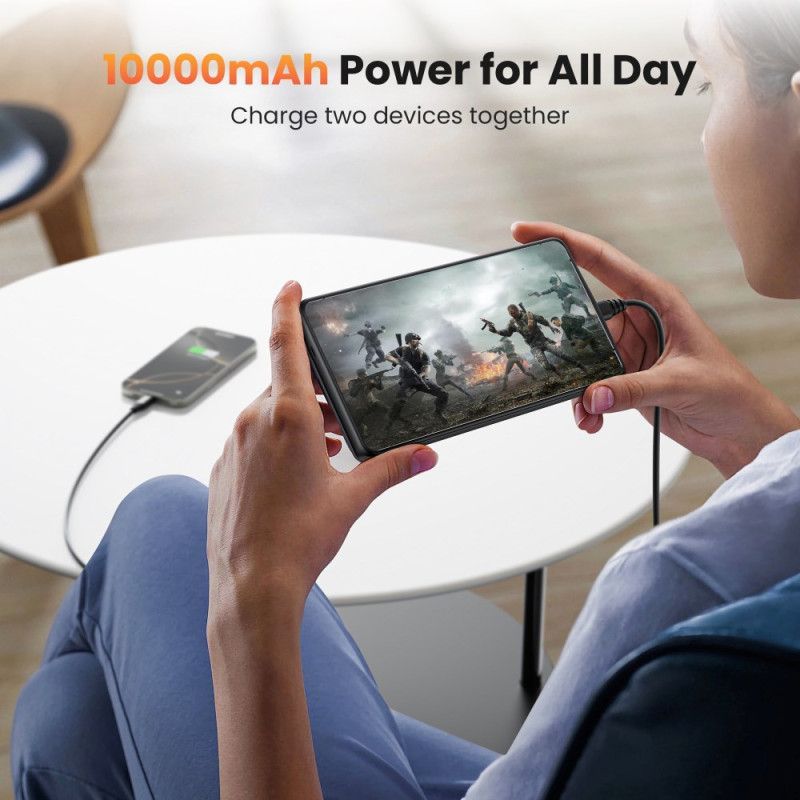 Coque Batterie 10000mAh pour Samsung Galaxy S25 Plus / S24 Plus