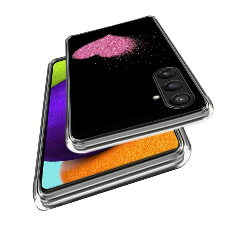 Coque Samsung Galaxy S25 Plus 5G Coeur Rose