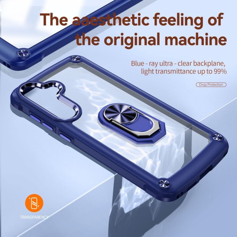 Coque Samsung Galaxy S25 Plus 5G Hybride Anneau-Support