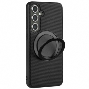 Coque Samsung Galaxy S25 Plus 5G Magnétique avec Anneau de Support