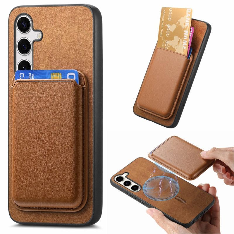 Coque Samsung Galaxy S25 Plus 5G Porte-Cartes Détachable