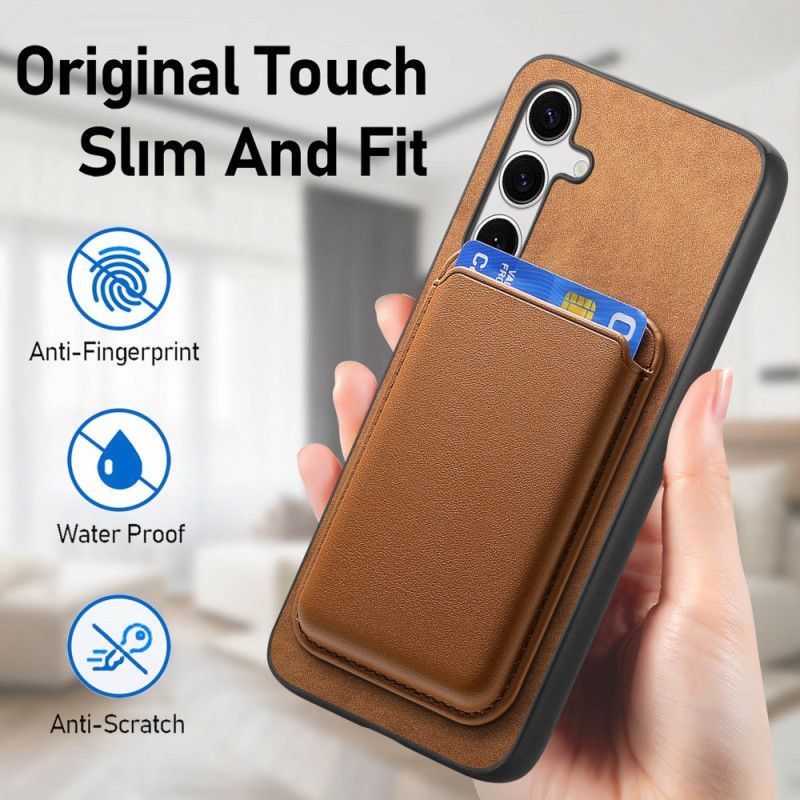 Coque Samsung Galaxy S25 Plus 5G Porte-Cartes Détachable