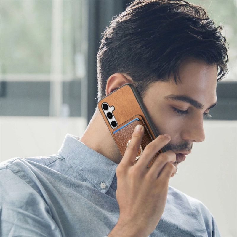 Coque Samsung Galaxy S25 Plus 5G Porte-Cartes Magnétique Détachable