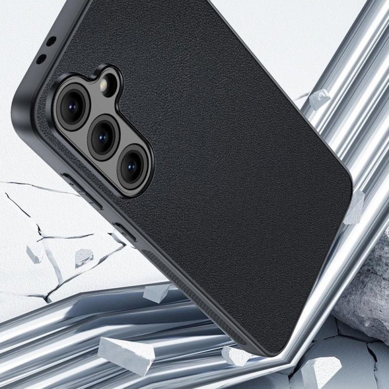 Coque Samsung Galaxy S25 Plus 5G Simili Cuir Ultra Mince