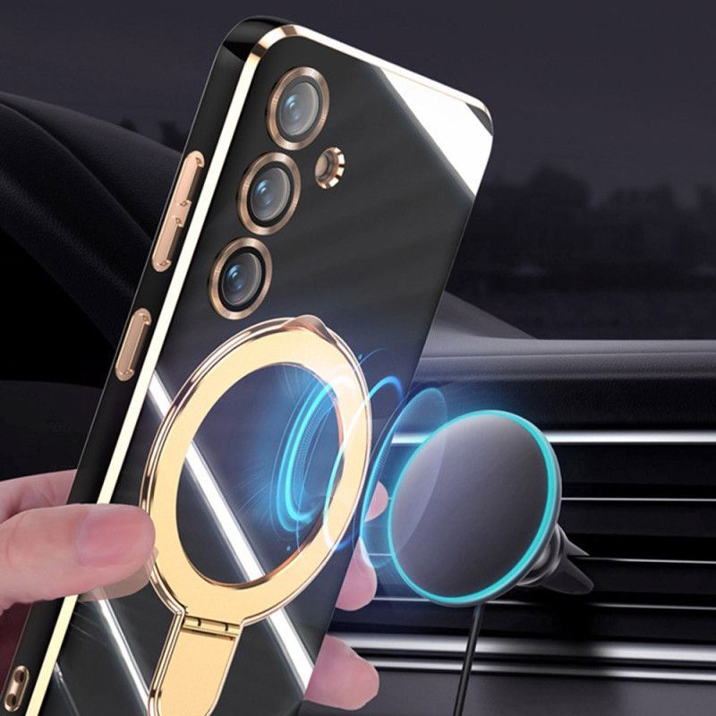 Coque Samsung Galaxy S25 Plus 5G Support Compatible MagSafe