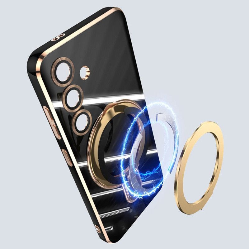 Coque Samsung Galaxy S25 Plus 5G Support Compatible MagSafe