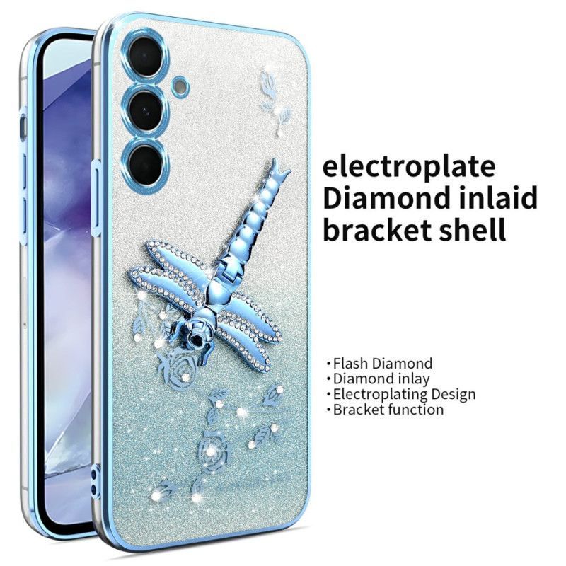 Coque Samsung Galaxy S25 Plus 5G Support Libellule KADEM