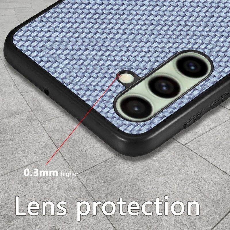 Coque Samsung Galaxy S25 Plus 5G Texture Fibre Carbone