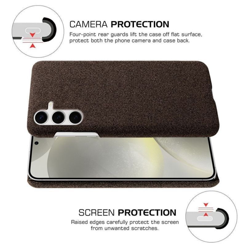 Coque Samsung Galaxy S25 Plus 5G Tissu