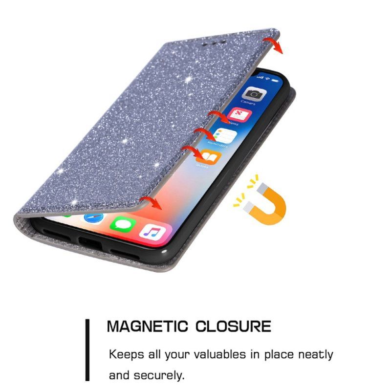 Flip Cover Samsung Galaxy S25 Plus 5G Paillettes