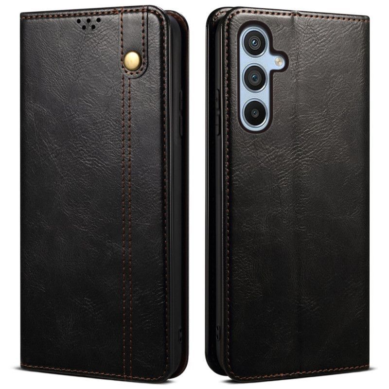 Flip Cover Samsung Galaxy S25 Plus 5G Simili Cuir Ciré