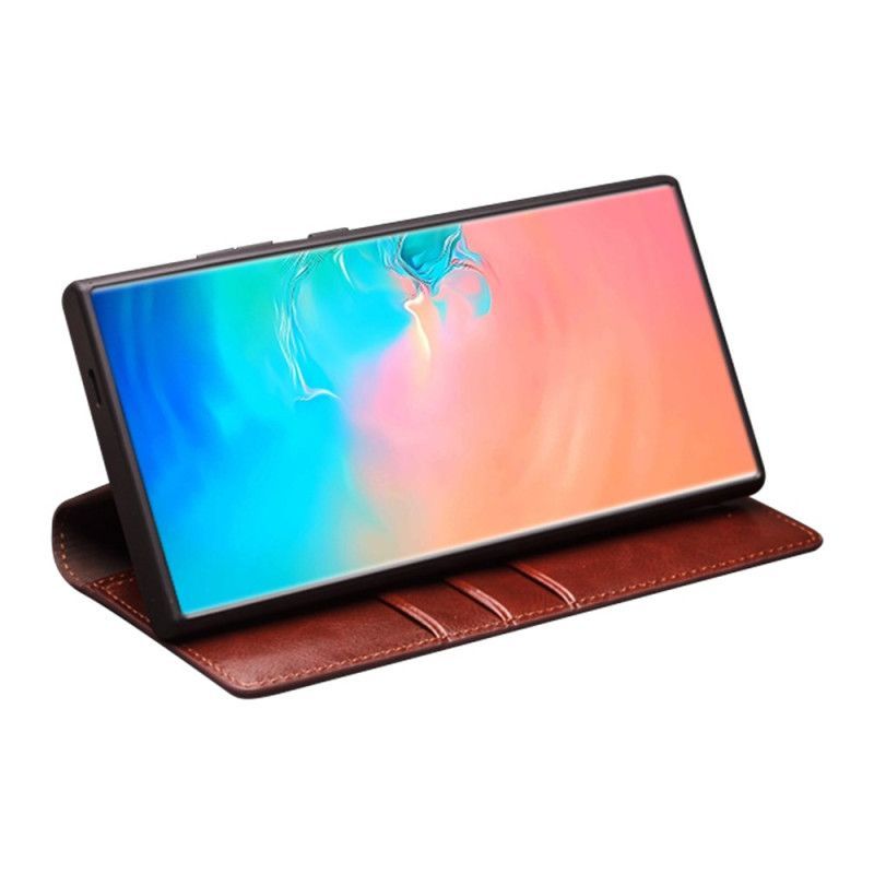 Flip Cover Samsung Galaxy S25 Plus Vrai Cuir