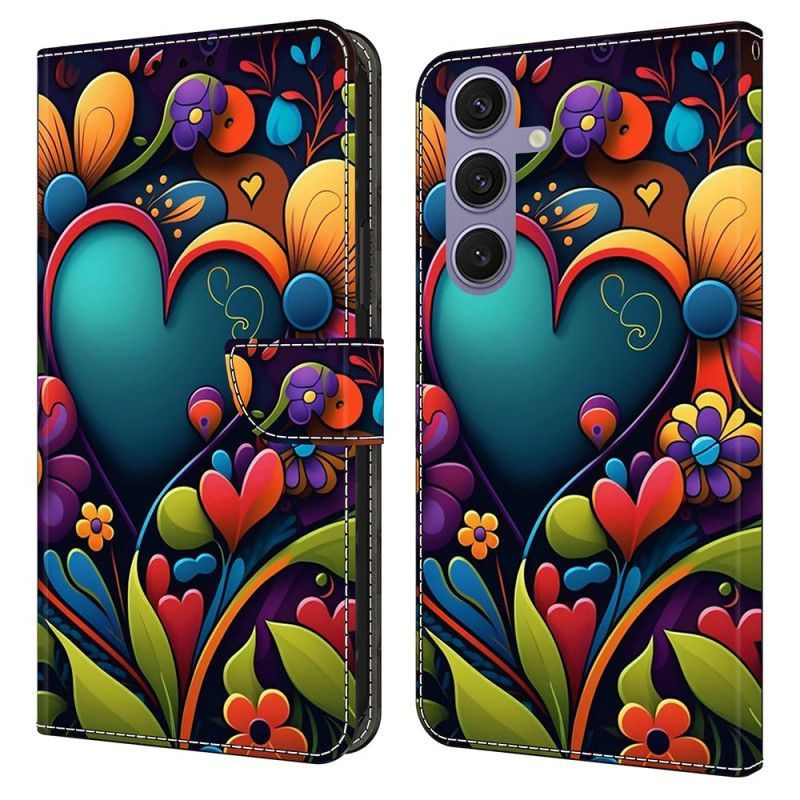 Housse Samsung Galaxy S25 Plus 5G Coeur Peint