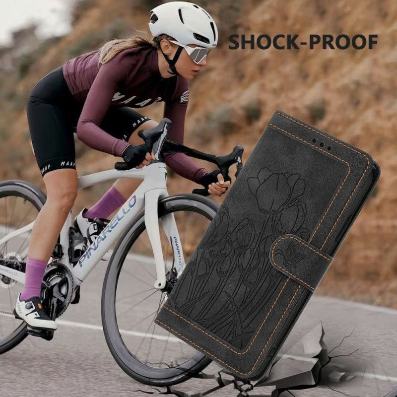 Housse Samsung Galaxy S25 Plus 5G Effet Daim Florale