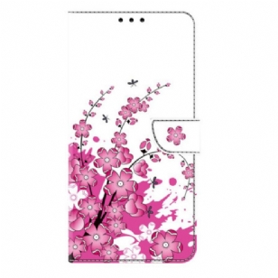 Housse Samsung Galaxy S25 Plus 5G Motif Floral Rose