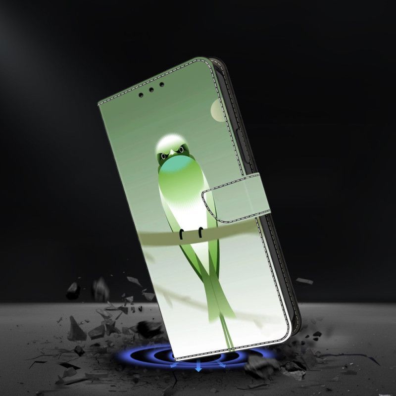 Housse Samsung Galaxy S25 Plus 5G Oiseau vert