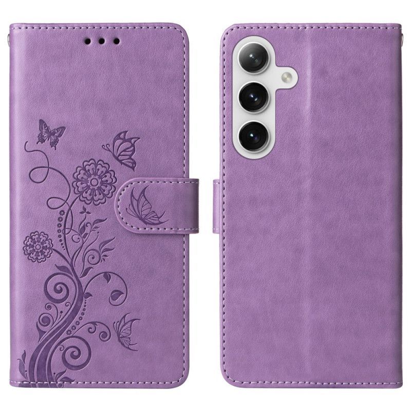 Housse Samsung Galaxy S25 Plus 5G Petites Fleurettes