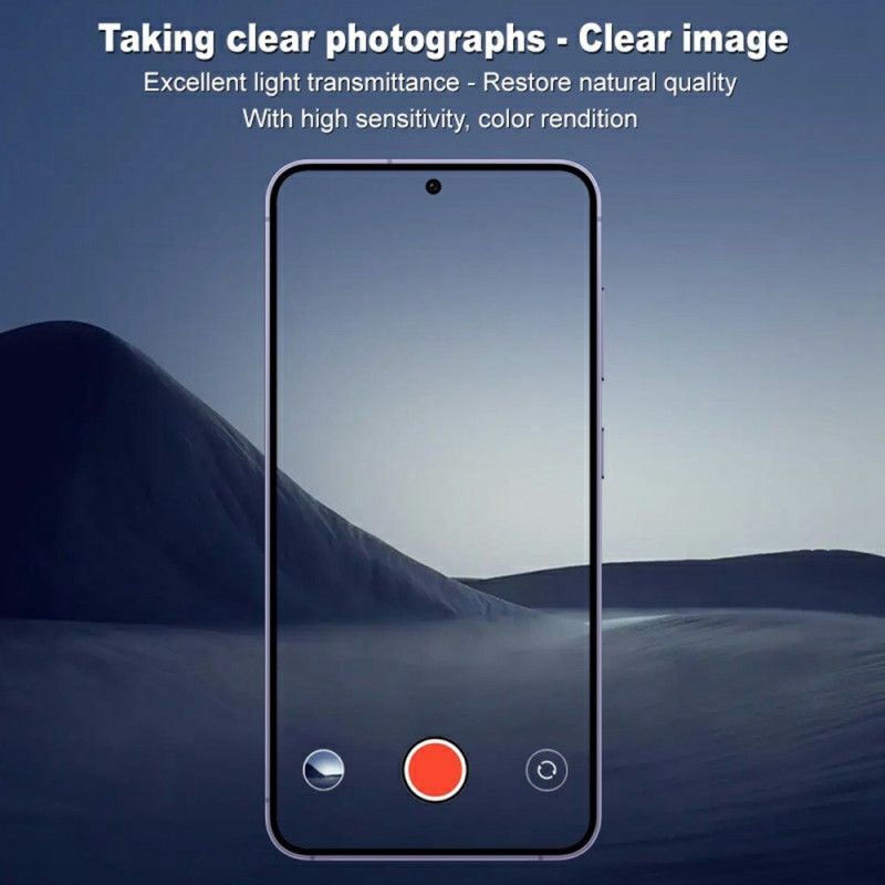 Lentille de Protection en Verre Trempé pour Samsung Galaxy S25 Plus 5G (version noire)