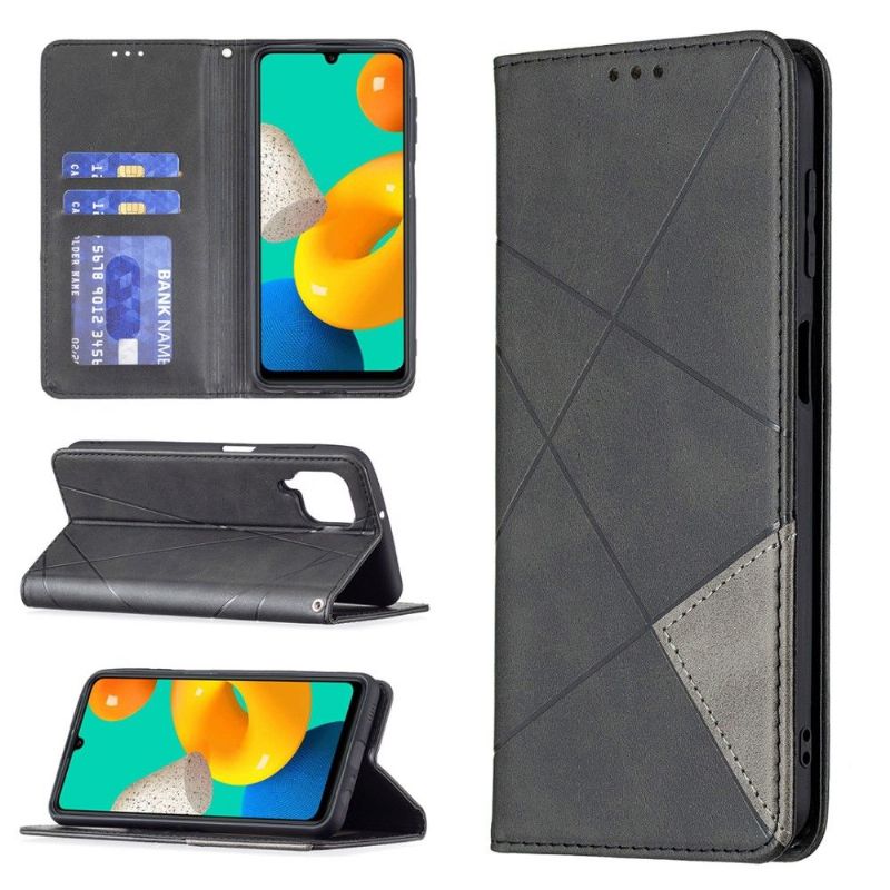 Housse Samsung Galaxy M32 Célinia Style Cuir Porte Cartes
