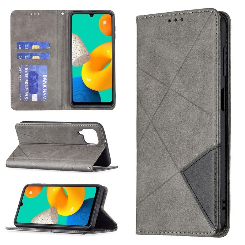 Housse Samsung Galaxy M32 Célinia Style Cuir Porte Cartes