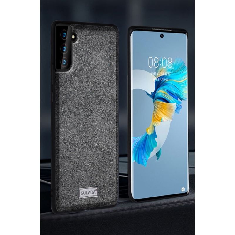 Coque Samsung Galaxy S21 Plus 5G SULADA Effet Cuir