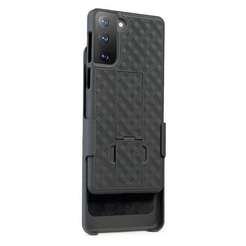 Coque Samsung Galaxy S21 Plus intégrale avec clip ceinture