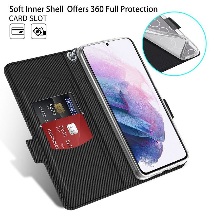 Housse Samsung Galaxy S21 Plus 5G Victoria style cuir