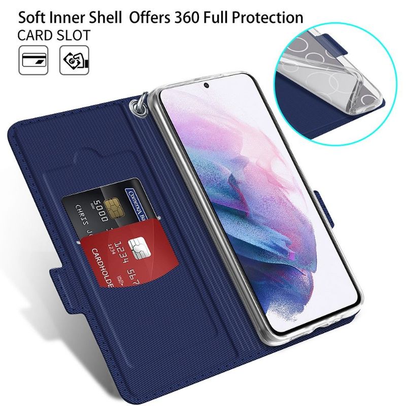 Housse Samsung Galaxy S21 Plus 5G Victoria style cuir