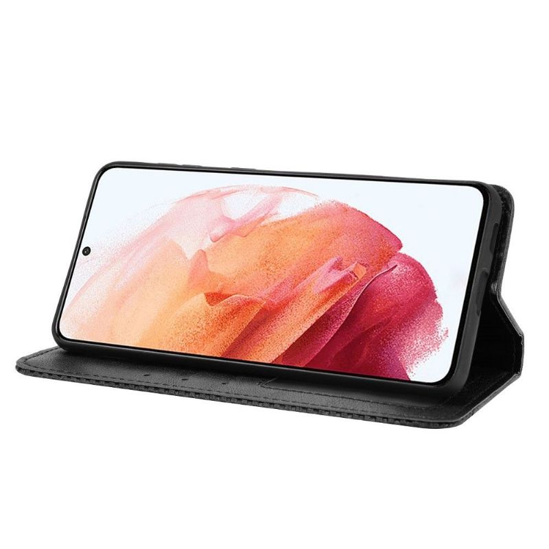 Housse Samsung Galaxy S21 Plus Le Cirénius Style Cuir