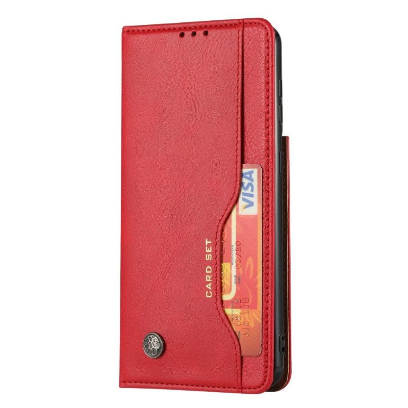 Housse Samsung Galaxy S21 Plus simili cuir stand case