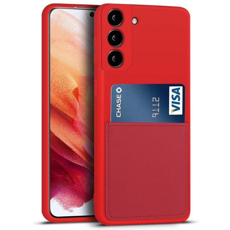 Samsung Galaxy S21 Plus 5G - Coque Mia en silicone porte carte