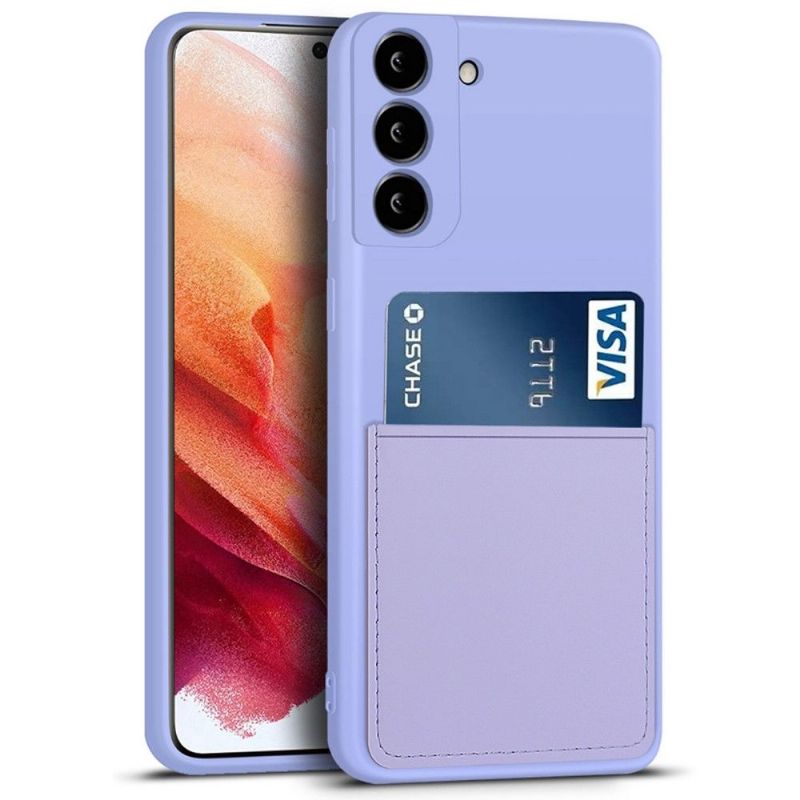 Samsung Galaxy S21 Plus 5G - Coque Mia en silicone porte carte