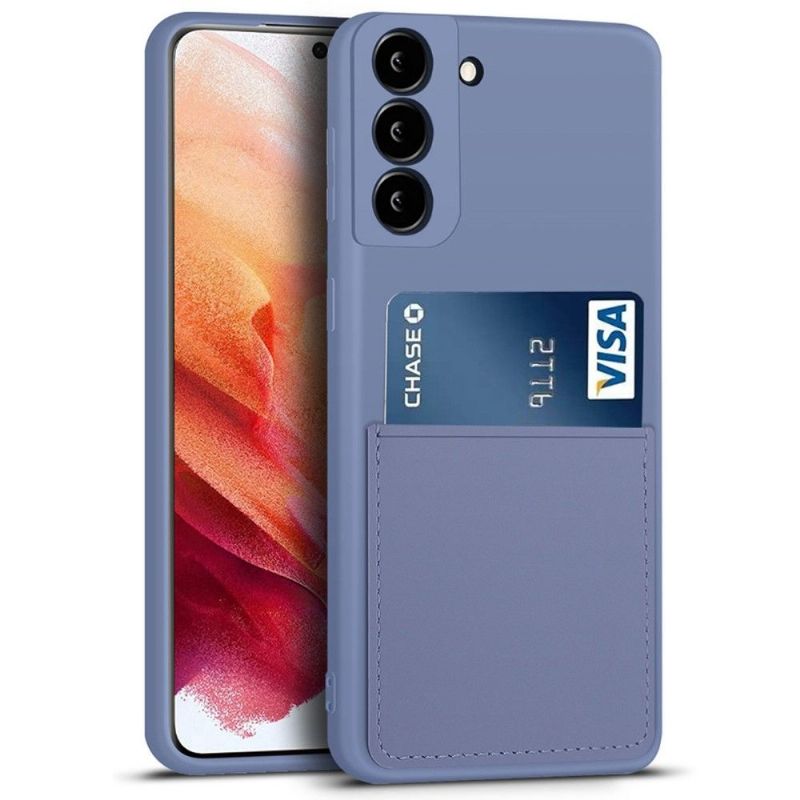 Samsung Galaxy S21 Plus 5G - Coque Mia en silicone porte carte