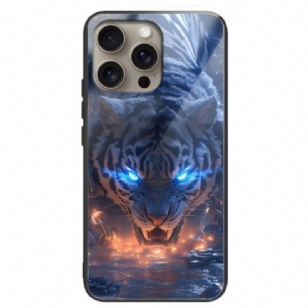 Coque iPhone 16 Pro Verre Trempé Tigre